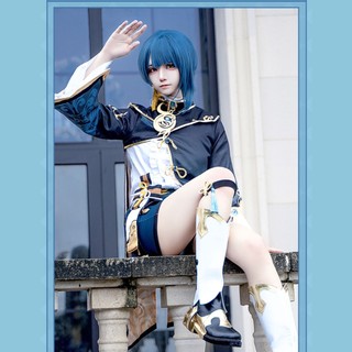 [Order 7-10 Ngày] Trang Phục Hoá Trang Cosplay Xingqiu (Genshin Impact)(Cosplay)