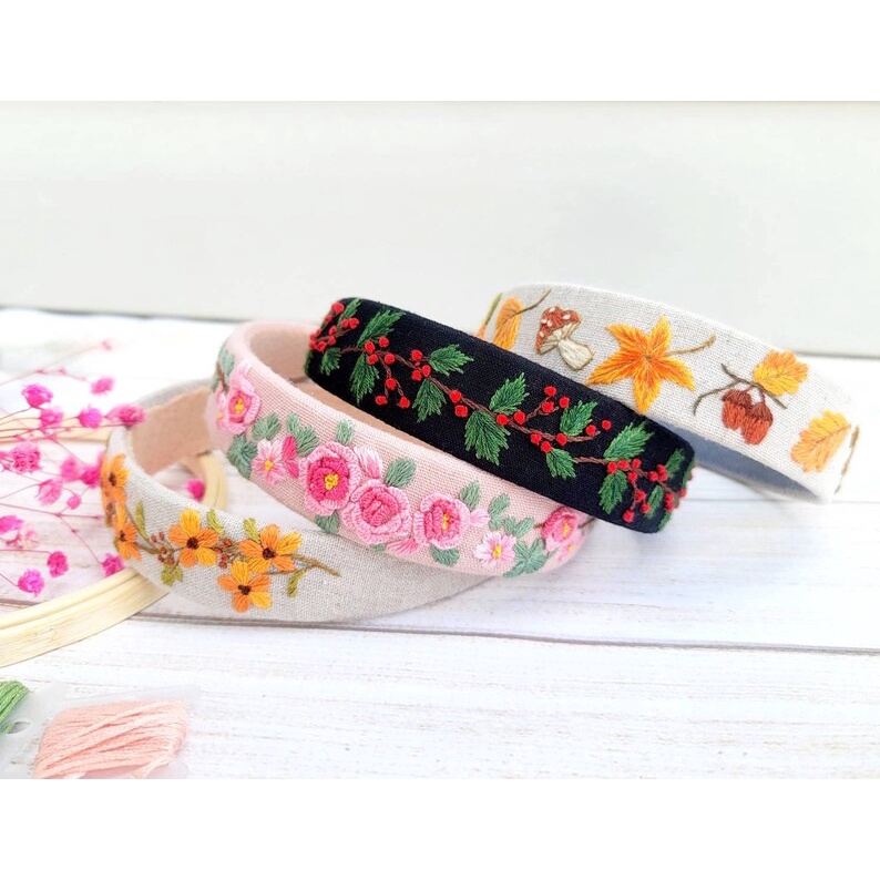 BỜM TÓC THÊU TAY