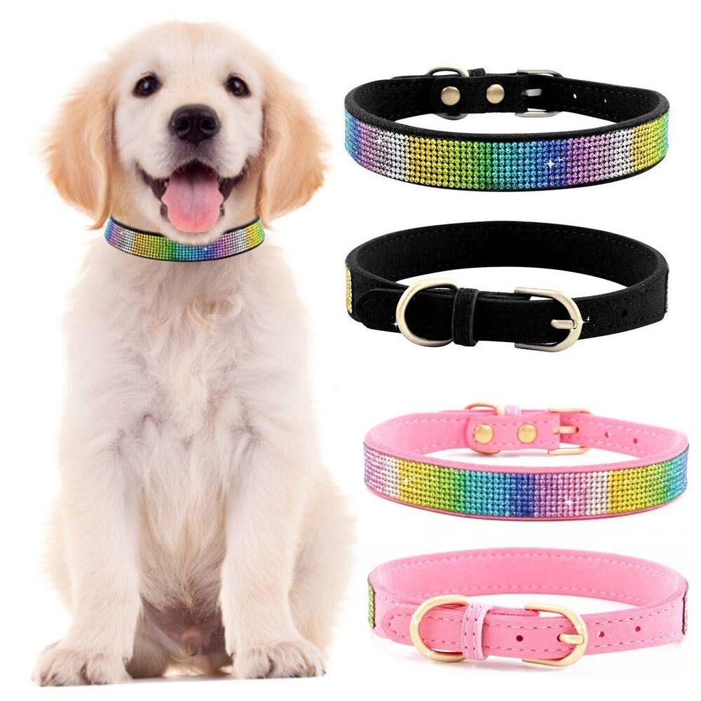 YNATURAL Vòng Cổ ĐíNh Đá LấP LáNh Cho Thú Cưng