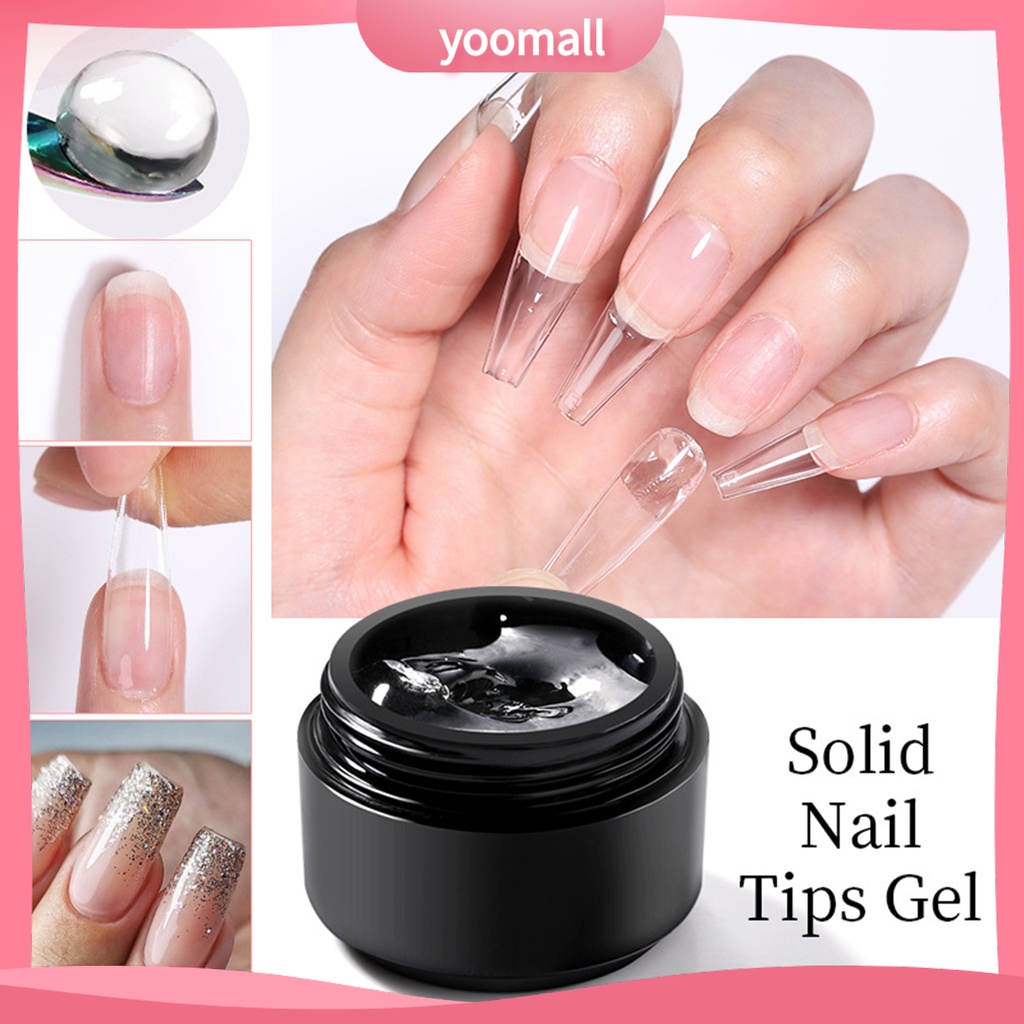 Keo Dán Gel UV Trong Suốt 5g Trang Trí Móng Tay