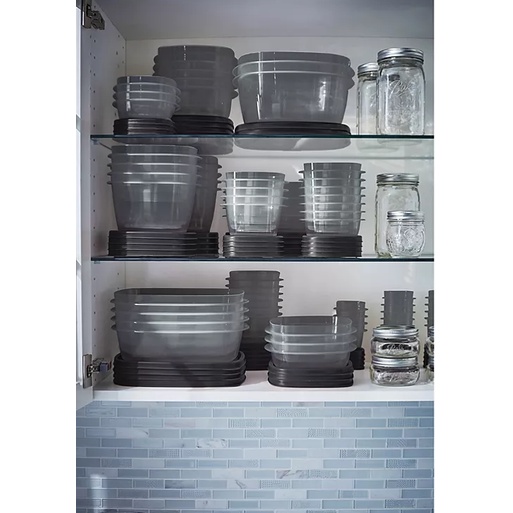 Hộp đựng thực phẩm Rubbermaid với lớp bảo vệ sản phẩm kháng khuẩn 24/7 46 món
