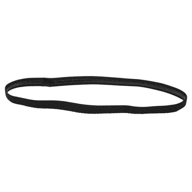 9 chiếc Băng đô thể thao đàn hồi dày không trơn trượt Băng đô cài tóc , tập thể dục cho tóc và băng đô cho phụ nữ và nam giới Đen , xám