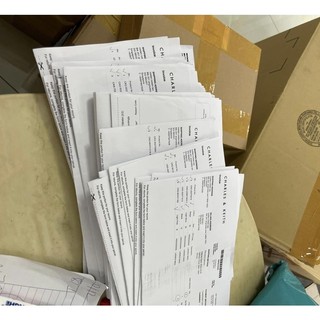 Túi cnk khoá gập khoá đen