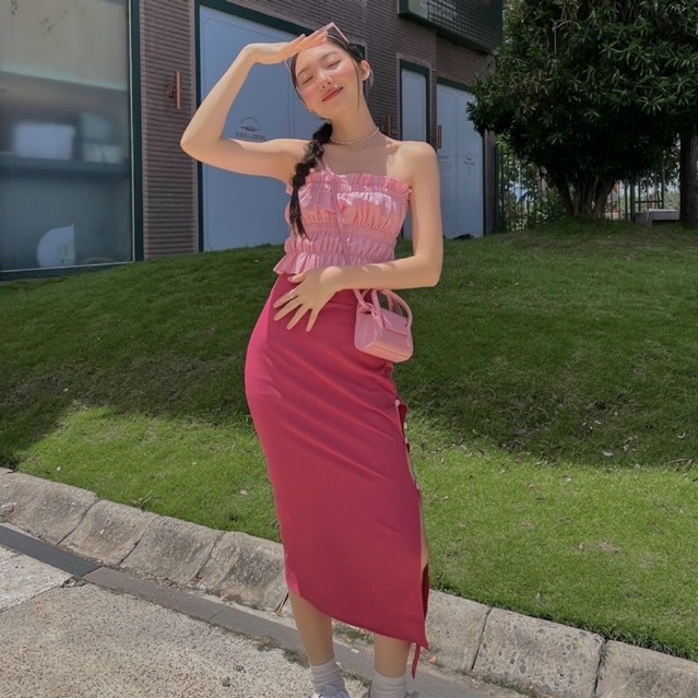 PINKY SET - Kèm ảnh sàn - Hàng Có Sẵn