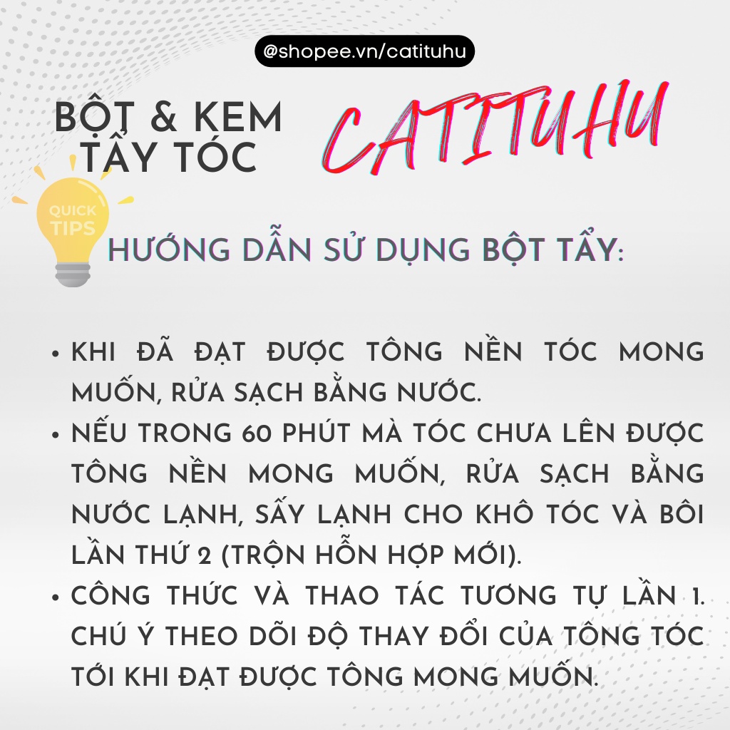 Tẩy tóc Nâng tông không mùi không xót tẩy 1 lần lên tông 9