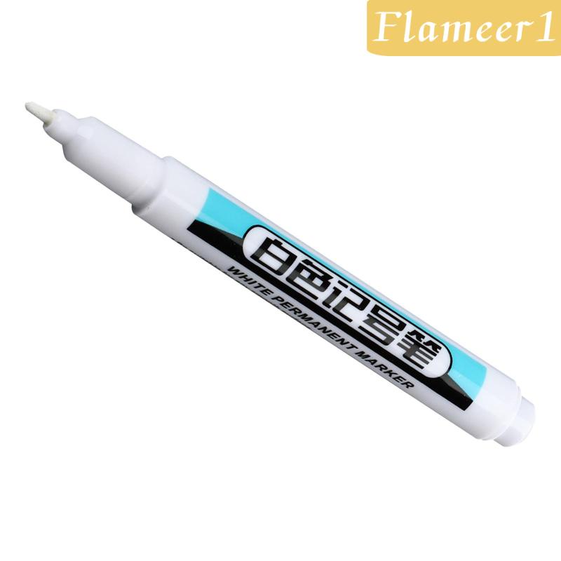 [Flameameer1] Bút Đánh Dấu Màu Trắng Chống Thấm Nước Dùng Cho Nhà Bếp / Phòng Tắm