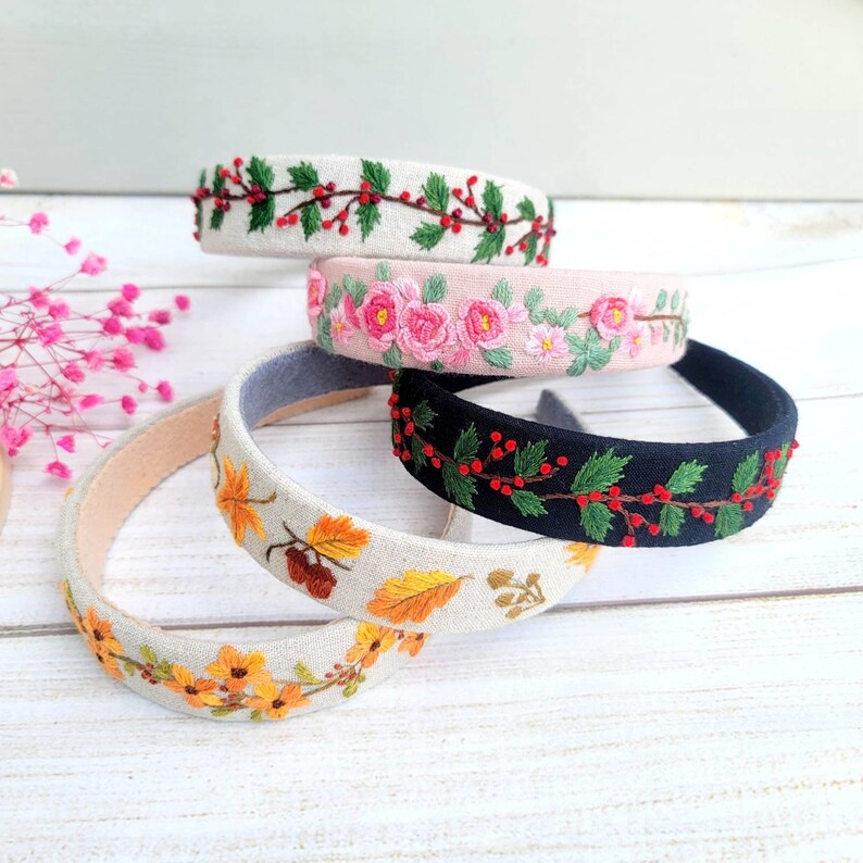 BỜM TÓC THÊU TAY