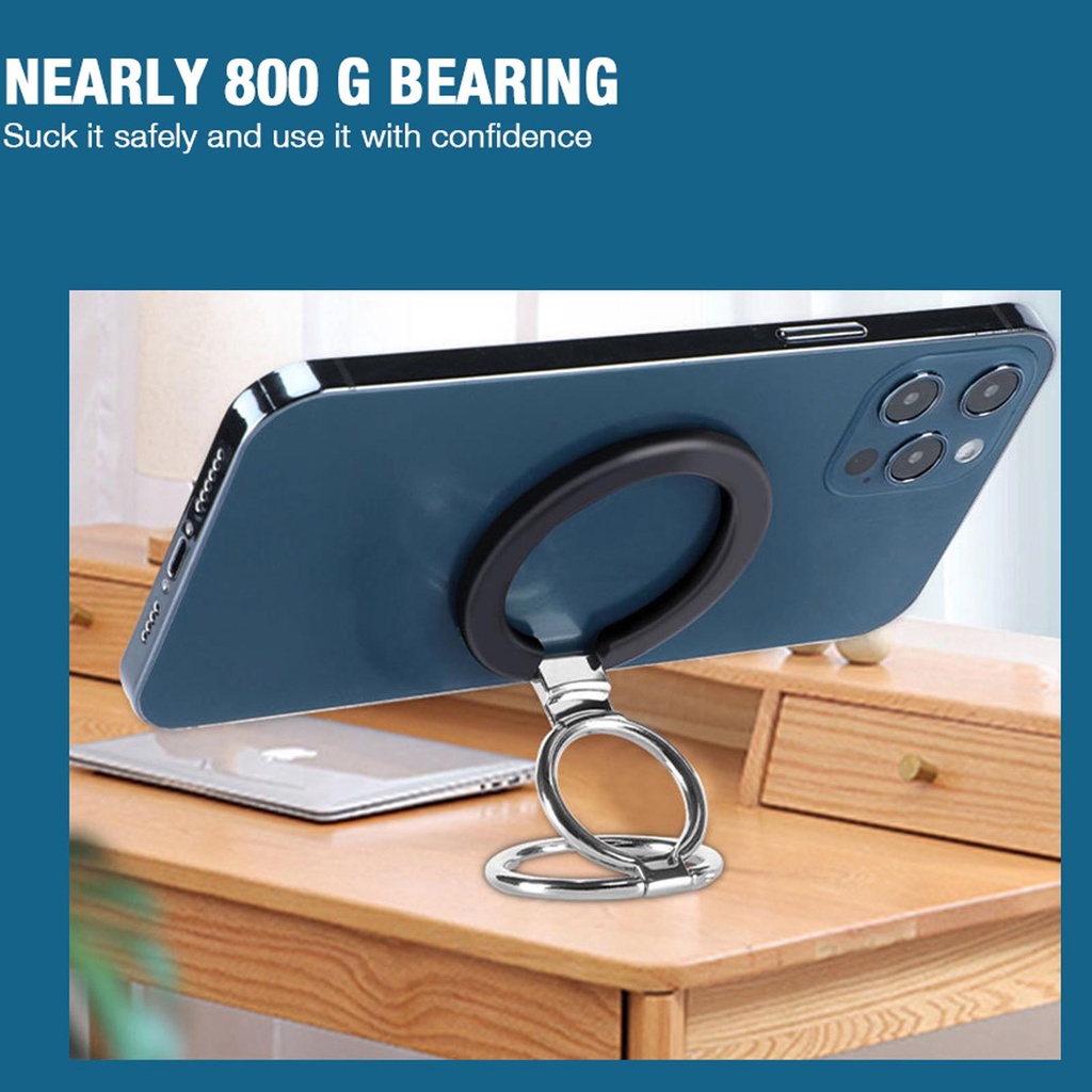 Giá Đỡ Điện Thoại Dạng Nhẫn Nam Châm Cho Magsafe 12 13 W0K2