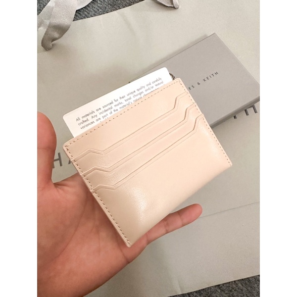 Ví đựng thẻ ATM CNK Keith card holder light pink