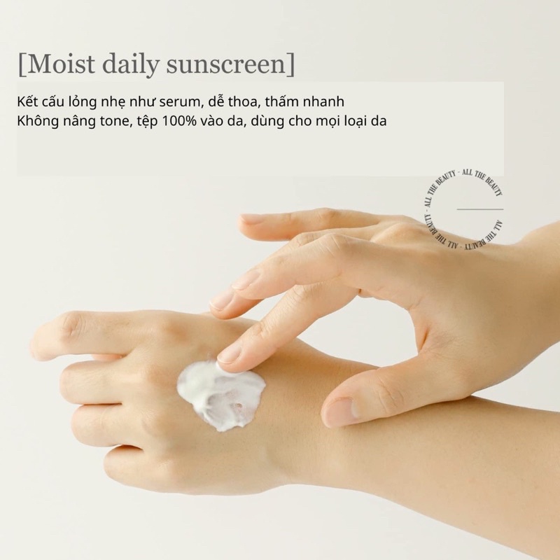 Kem chống nắng Beauty of Joseon Relief Sun: Rice + Probiotics SPF50+ PA++++  10ml/50ml
