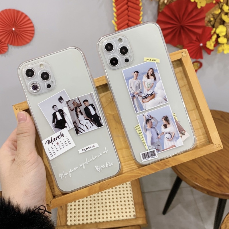 Ốp lưng in hình kèm khung theo yêu cầu