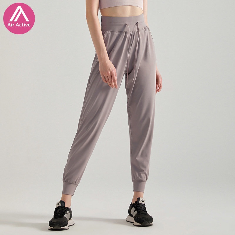 Quần Jogger Thể Thao Lưng Cao Chất Liệu Mềm Mại Thoáng Khí Thời Trang Trẻ Trung