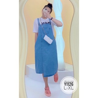 BIGSIZE Yếm váy jean Y1126