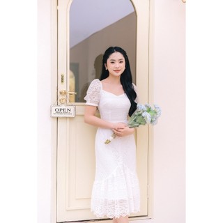 MINX - Đầm White Lace Dress