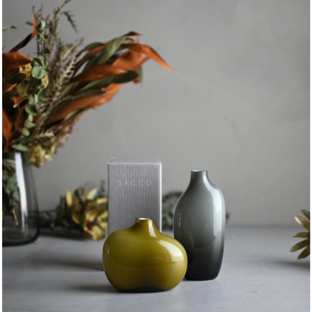 Bình Hoa Nghệ Thuật Kinto Sacco Vase Glass 01