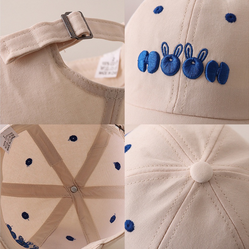 Mũ Lưỡi Trai Thêu Chữ Phong Cách Nước Ngoài Cho Bé Trai & Gái