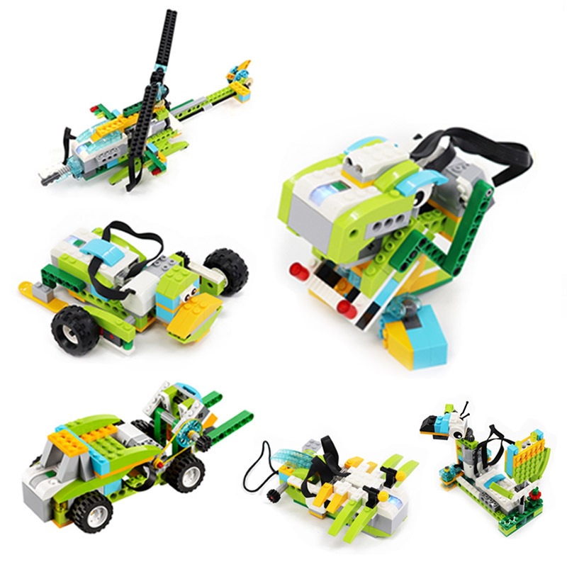 Bộ Lắp Ráp Lập Trình LÊGO Wedo 2.0 280Pcs Education Milo 45300 Lêgo Lập Trình Thông Minh Dùng App Lêgo Wedo