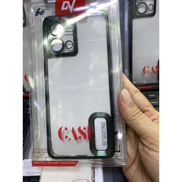 Ốp Oppo Reno8 4G / Reno 7 4G xi viền xịn bảo vệ Camera thời trang .