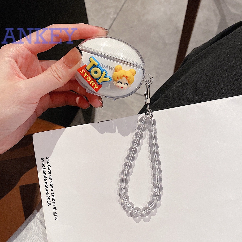 Huawei Freebuds 3 / Freebuds 4 / Freebuds 4i / Freebuds Pro Case Cartoon Bear Wireless Bluetooth Earbuds