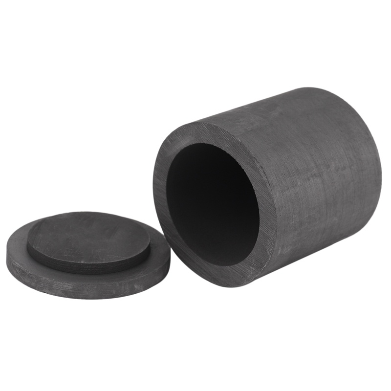 Nắp Nồi Nấu Tan Chảy Graphite Kích Thước 40 * 40mm Màu Đen / Bạc