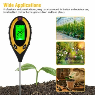 Dụng Cụ Đo Độ PH Của Đất 4 Trong 1