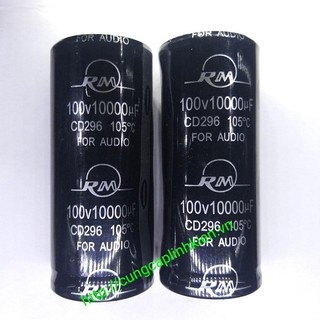 Tụ điện rm for audio 10000uf 100v 35x80mm sp000536