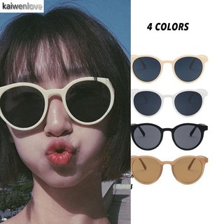  Ready Kính râm thiết kế mắt mèo kiểu Hàn Quốc cho nam lẫn nữ Kaiwenlove