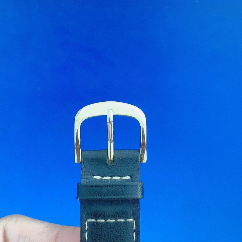 Đồng hồ si nữ hiệu Pierre Lannier Paris, mặt khảm cú mèo độc đáo, mặt tròn dây da