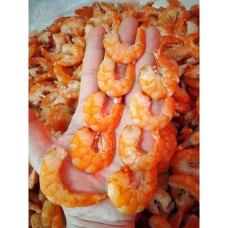 Tôm khô thẻ, loại cồ, ngọt thịt, tại lò, túi 500g, 1kg