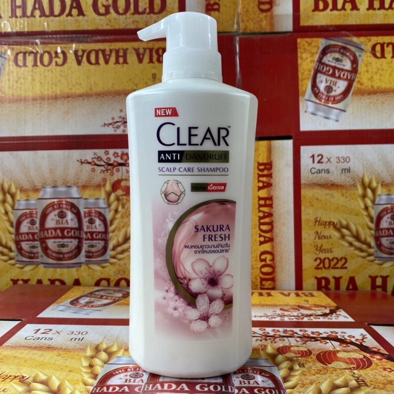 Dầu Gội Clear Thái Lan Hương Hoa Anh Đào 400ml