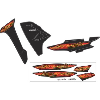 Tem rời wave lửa 110 mẫu mới Hot. Decal Hải Hằng