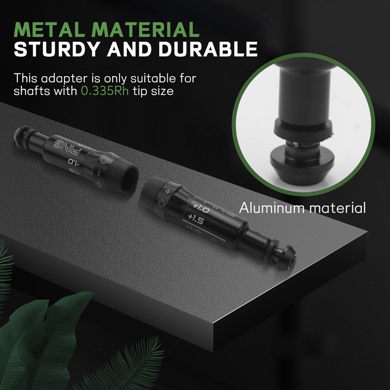 2 Pcs Golf Shaft Sleeve Adapter for Ping G410 Plus Driver Fairway 0.335Rh