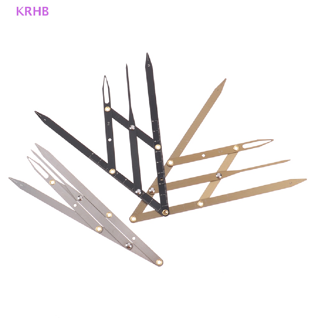 Thước Đo Tỉ Lệ Lông Mày Bằng Thép Không Gỉ Tiện Dụng Mới