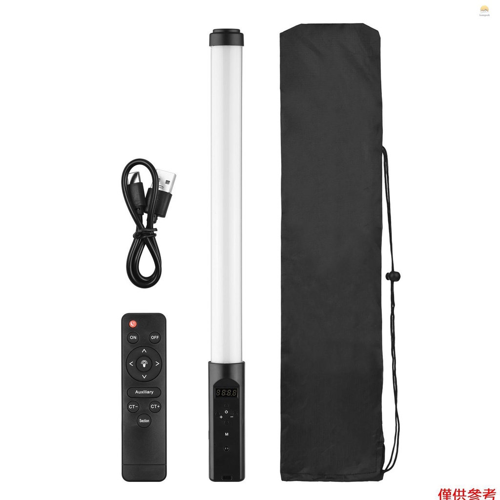 Đèn LED Ống Cầm Tay 3200K-5500K Có Thể Điều Khiển Từ Xa Dùng Để Quay Video / Chụp Ảnh Chân Dung