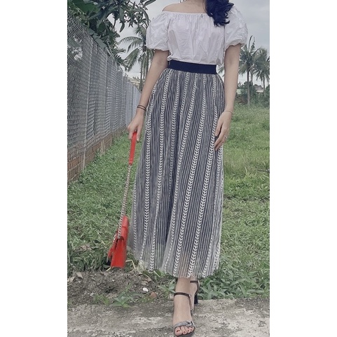 Thanh lý chân váy mua nhà Mai xuân dung 2tr2 mặc chụp hình 15p chưa giựt tag
