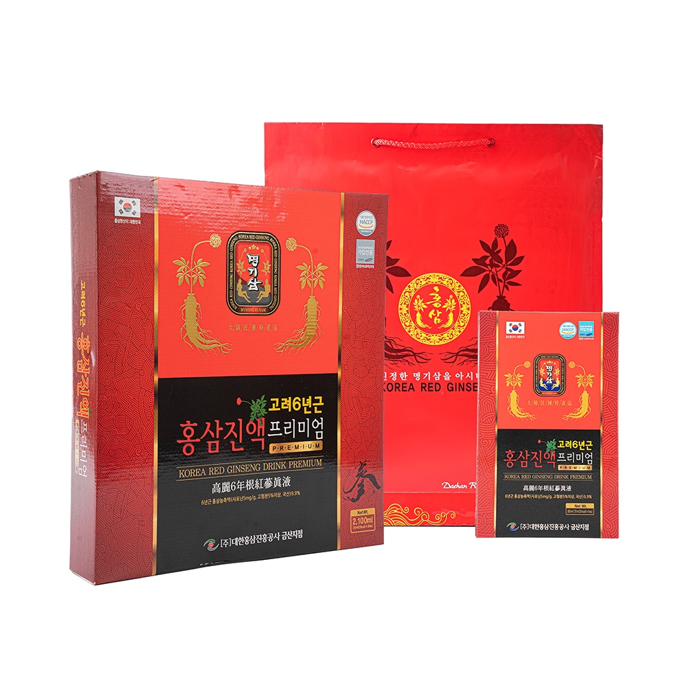 Nước Hồng Sâm MINH ANH MART Thượng Hạng Nội Địa Hàn Quốc Hộp 30 Gói