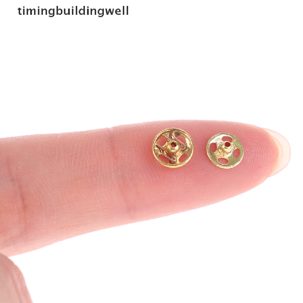 Set 24 Nút Bấm Mini Dùng Để May Quần Áo Búp Bê Tỉ Lệ 1 / 6