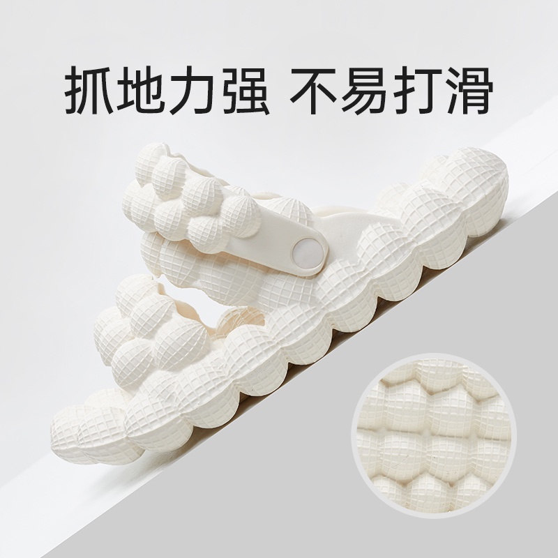 Xăng đan EVA Đế Bằng Mềm Mại Chống Trượt Mát Xa Chân Thời Trang Mùa Hè Dành Cho Bạn Nữ Mang Ngoài Trời