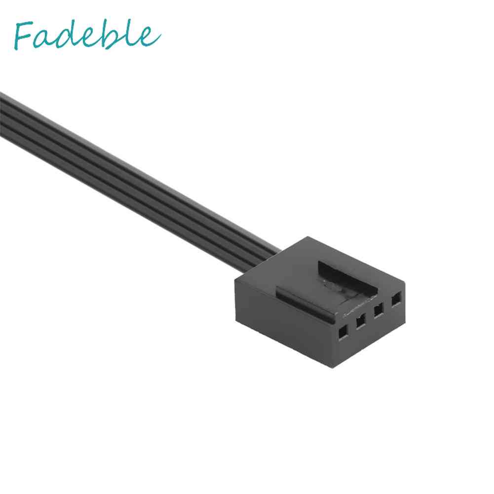 Cáp Nối Dài Bo Mạch Chủ 4Pin Cái Sang PWM Quạt 4Pin Đực 25cm