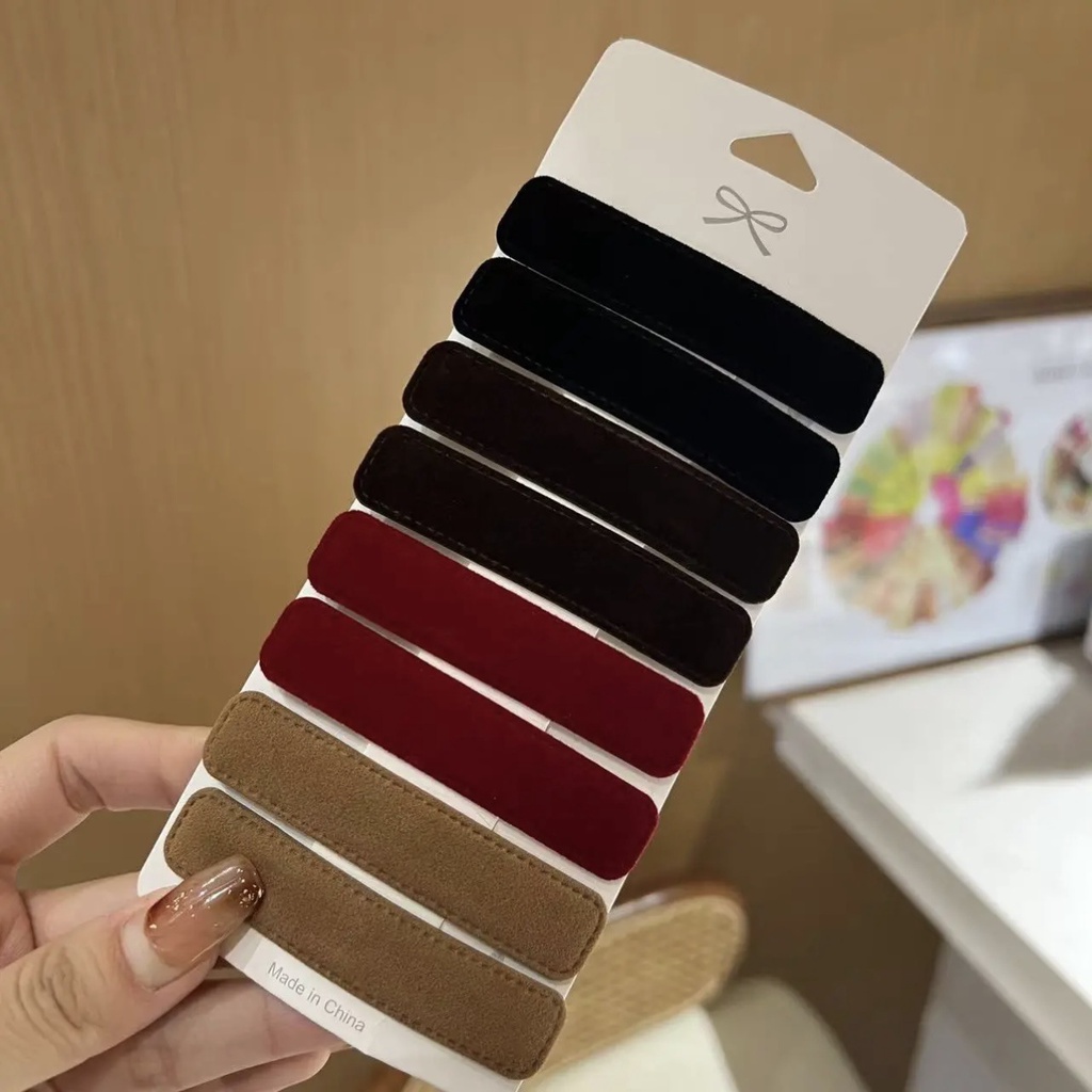 Kẹp mái nhung dài giữ tóc con Tatitava