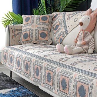 Đệm lót ghế sofa vải cotton lanh dệt đơn giản hiện đại