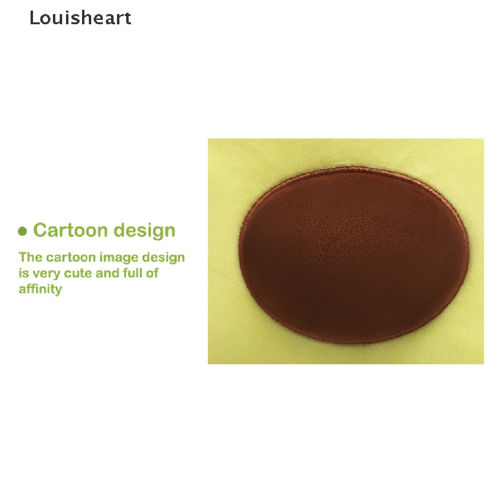 Gối Nhồi Bông Louisheart 2CM Hình Trái Bơ Mềm Mại Đáng Yêu