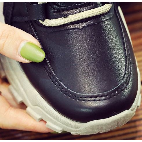 Giày Thể Thao Nữ Đế Dày Chất Da PU Phong Cách Trẻ Trung Năng Động