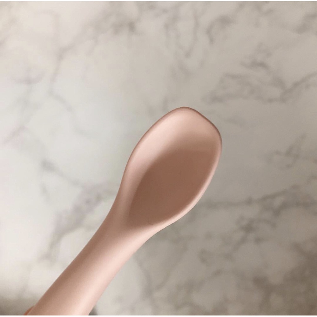 Thìa tập ăn dặm silicon cao cấp cho bé Rocou Hàn Quốc