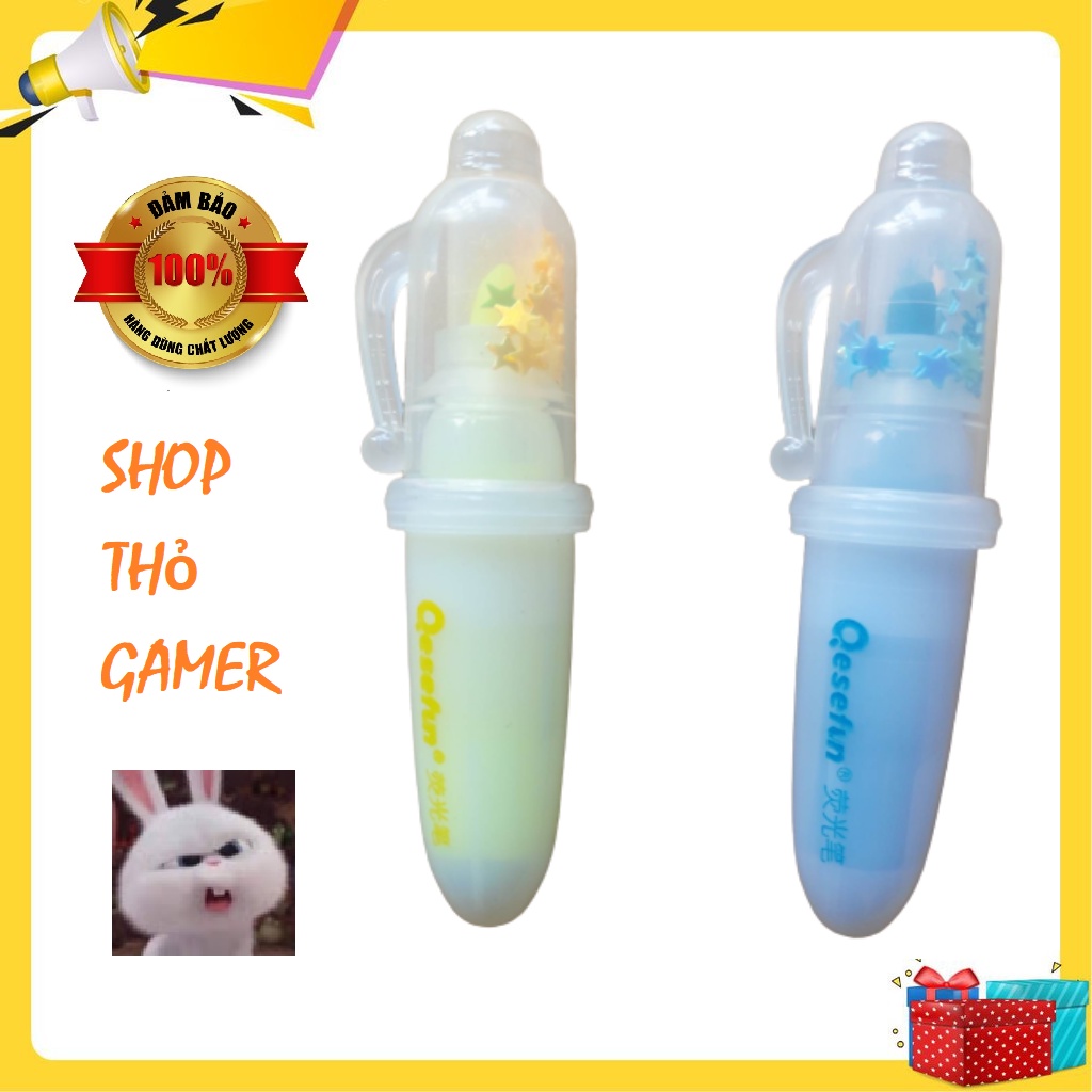 Bút dạ quang hình bình sữa dễ thương