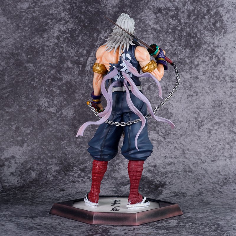 Mô hình Kimetsu No Yaiba Uzui Tengen cao 31cm, mô hình âm trụ phiên bản mới nhất