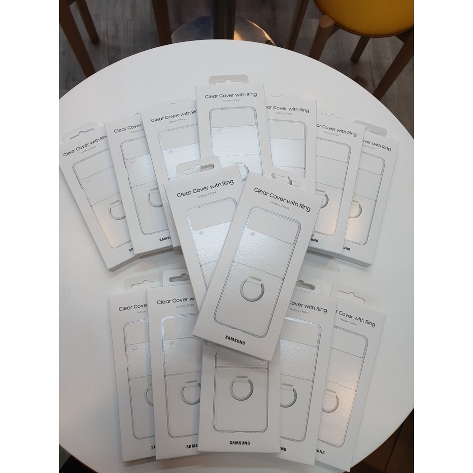 Phụ Kiện SamSung chính hãng-ỐP LƯNG TRONG KÈM VÒNG ĐEO Z FLIP 4
