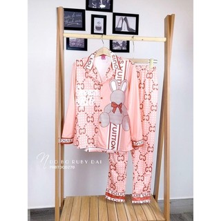 đồ bộ pijama cho mẹ và bé