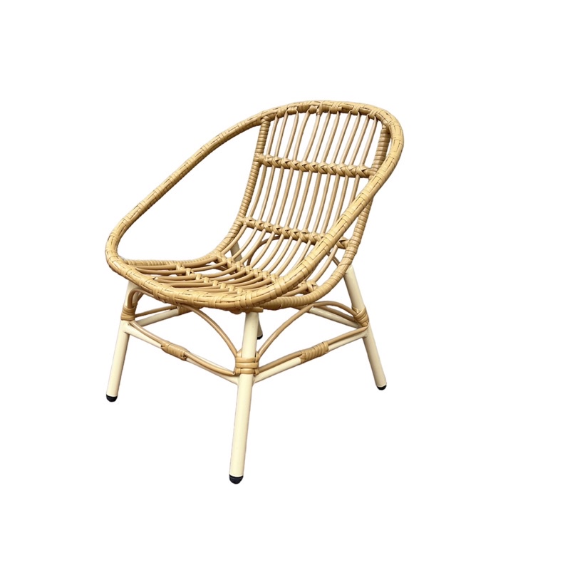 Ghế mây nhựa ghế sò tự nhiên quán cafe, trà chanh, ghế ban công, hè, sân vườn, ghế đa năng, ghế homestay