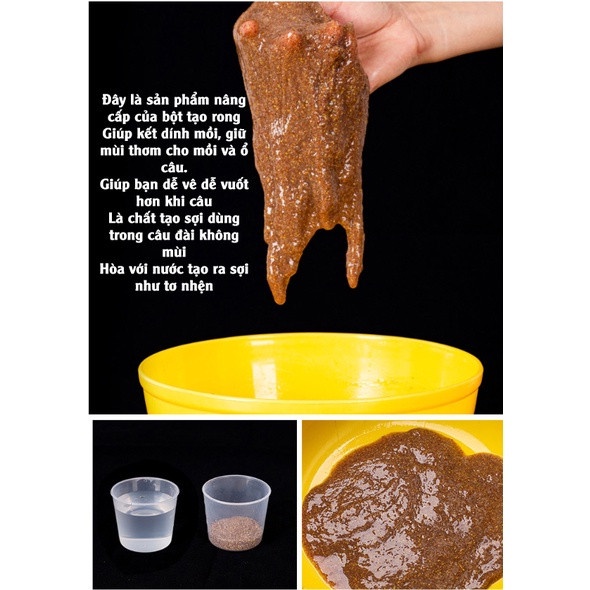 Bột tơ nhện hàng thái lan loại 1 chai 100g chất lượng